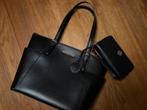 Michael Kors zwart tas portemonnee, Ophalen of Verzenden, Zo goed als nieuw, Zwart, Handtas