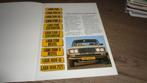 Folder  LADA  MODELLEN, Verzenden, Nieuw, Overige merken