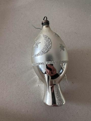 Raket kerst ornament kerstbal glas vintage oud kerstboom beschikbaar voor biedingen