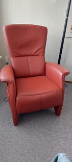 Leren Relaxfauteuil, Huis en Inrichting, Fauteuils, Ophalen, Gebruikt, 75 tot 100 cm, Relaxfauteuil