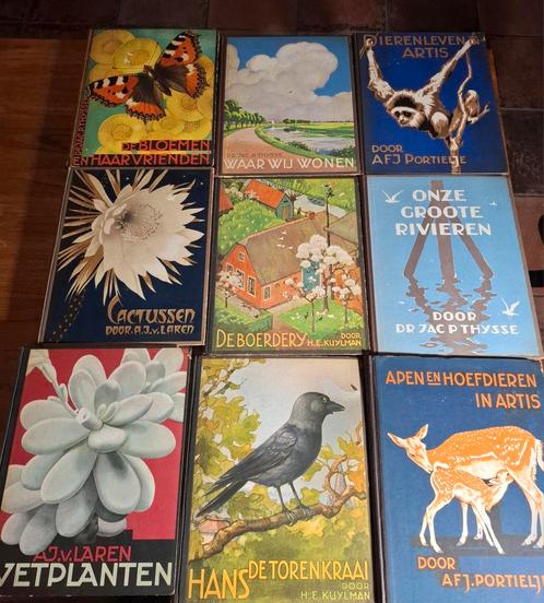 9 plaatjesalbums van verkade jaren dertig., Boeken, Prentenboeken en Plaatjesalbums, Gelezen, Plaatjesalbum, Ophalen of Verzenden