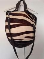 Gianni Chiarini lederen tas, Sieraden, Tassen en Uiterlijk, Tassen | Damestassen, Verzenden, Zo goed als nieuw, Bruin, Handtas