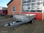 Nieuwe Saris plateauwagen. 356x184x35cm. met rijplaten, Gebruikt
