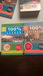 Reisgidsen 100% Amsterdam en Lissabon, Boeken, Reisgidsen, Ophalen of Verzenden, Zo goed als nieuw, Reisgids of -boek
