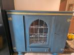 Antieke kast met Annie Sloan Aubusson Blue chalk paint, Huis en Inrichting, Kasten | Dressoirs, Ophalen of Verzenden, Zo goed als nieuw