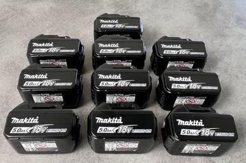 Makita BL1850B 18V 5.0Ah LXT Accu Li-ion LED Indicator 10x beschikbaar voor biedingen