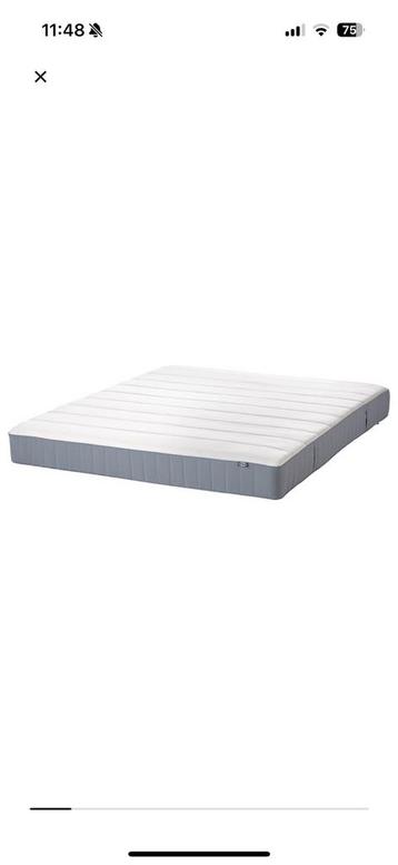 Vesteröy pocketveringsmatras Ikea 140x200cm zgan beschikbaar voor biedingen