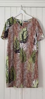 Leuk panter/palmbladeren jurkje, B Three      mt. 46, Overige kleuren, Verzenden, BThree, Maat 46/48 (XL) of groter