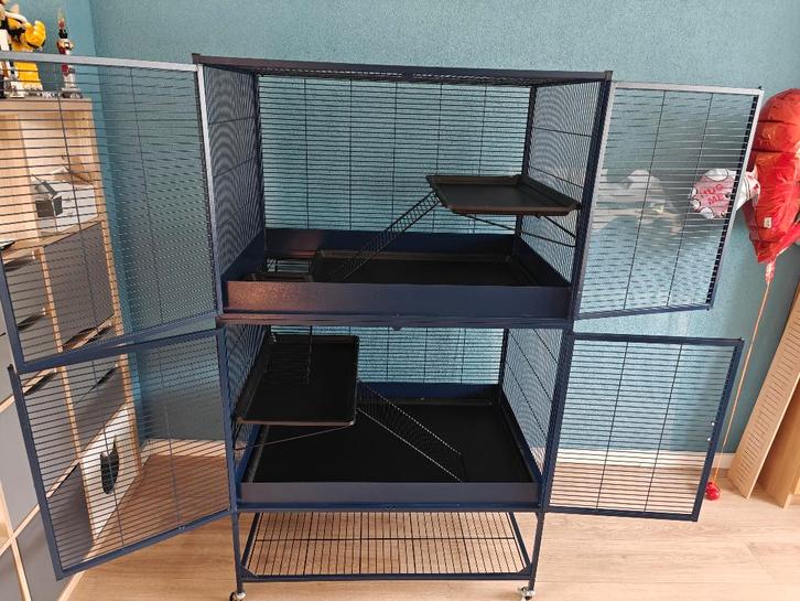 Knaagdierkooi Savic Royal Suite 95, Dieren en Toebehoren, Knaagdieren en Konijnen | Hokken en Kooien, Gebruikt, Kooi, 90 cm of meer