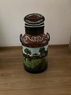 Beschilderde Melkbus met Landschap en paardhoofd, Ophalen, Overige materialen, Gebruikt, Overige kleuren