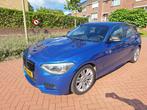 BMW 116i M-pakket estoril blauw 2012, Auto's, BMW, 1-Serie, Zwart, 4 cilinders, Blauw