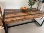 Eettafel industrieel, aanrader!, Ophalen, Gebruikt, 25 tot 50 cm, Rechthoekig