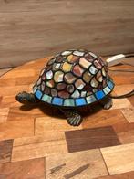 Tiffany schilpad schemerlamp, Huis en Inrichting, Lampen | Tafellampen, Ophalen of Verzenden, Zo goed als nieuw, Minder dan 50 cm