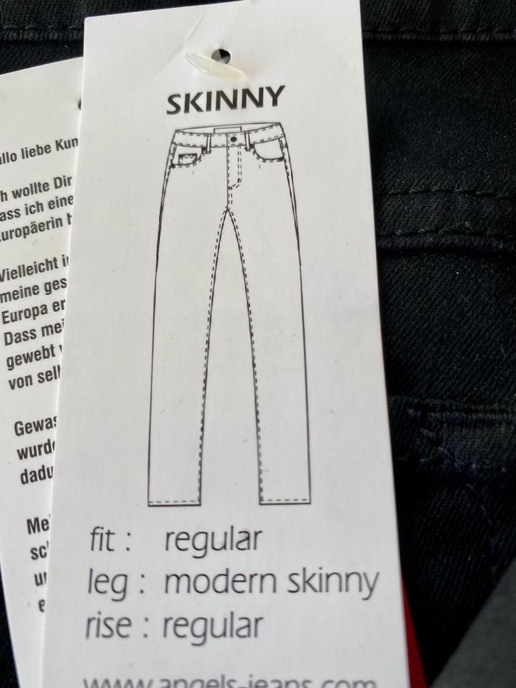G580 Nieuw: jeans/broek Angels Skinny mt. 36/38 L30 Taupe, Kleding | Dames, Spijkerbroeken en Jeans, Nieuw, W28 - W29 (confectie 36)
