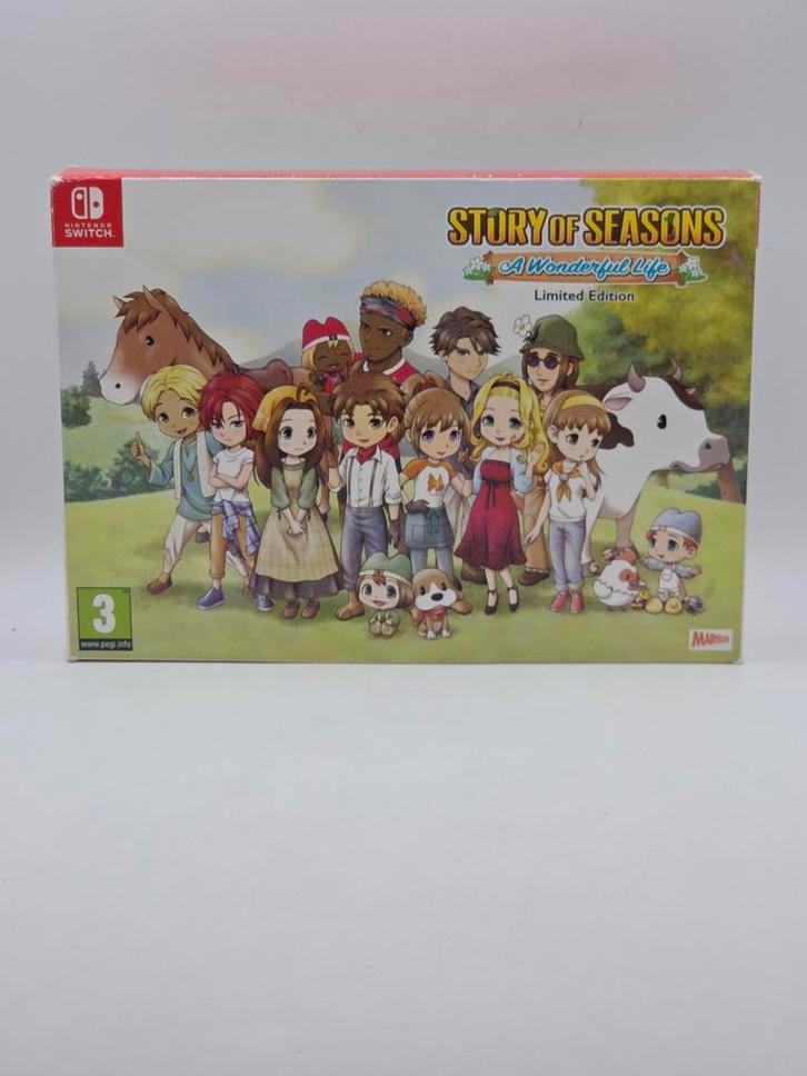Story of Seasons: A Wonderful Life - Limited Edition SWITCH, Spelcomputers en Games, Games | Nintendo Switch, Nieuw, Simulatie