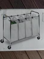 Honey-Can-Do Chrome Quad Wasserij Sorter, Staal, wit, Huis en Inrichting, Badkamer | Badkamermeubels, Overige typen, Nieuw, Ophalen of Verzenden