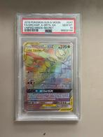 Garchomp & Giratina GX (UNM 247) PSA 10 Tag team, Ophalen of Verzenden, Zo goed als nieuw, Losse kaart