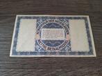Bijna UNC biljet 2,5 gulden 1938, zilverbon, Ophalen of Verzenden