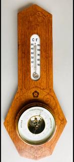 Antieke barometer met kwik thermometer, Ophalen