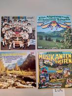 LP's Volksmuziek uit de bergen (4 stuks), Ophalen of Verzenden, Gebruikt, 12 inch