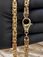 gouden Koningsketting 14kt Massief, Sieraden, Tassen en Uiterlijk, Kettingen, Www.bredajuwelier.nl, Nieuw, Ophalen of Verzenden