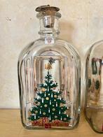 Holmegaard Denemarken: 8 kerstflessen, M.Bang en J. Frölich., Ophalen of Verzenden, Zo goed als nieuw