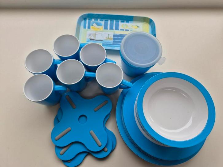 Mepal Rosti starters set 6 persoons, Caravans en Kamperen, Caravan accessoires, Gebruikt, Ophalen of Verzenden