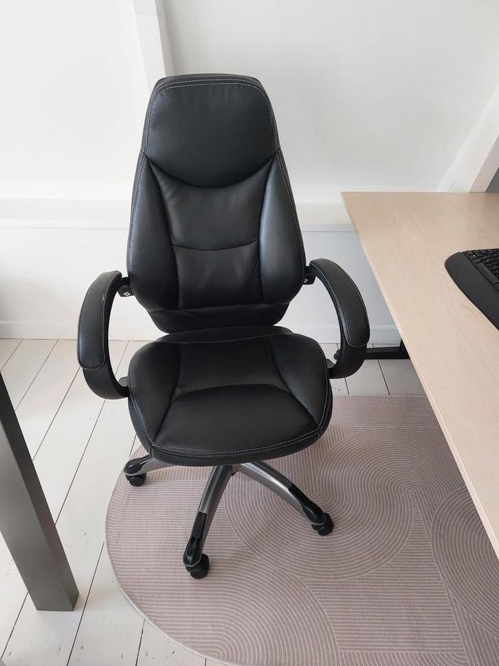 Sigma bureaustoel - in hoogte verstelbaar, Huis en Inrichting, Bureaustoelen, Gebruikt, Bureaustoel, Zwart, Ergonomisch, Ophalen