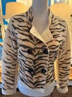 Ecru/Grijs jasje Marc Cain, gekookte wol, 36/nr2,, Wit, Ophalen of Verzenden, Zo goed als nieuw, Jasje