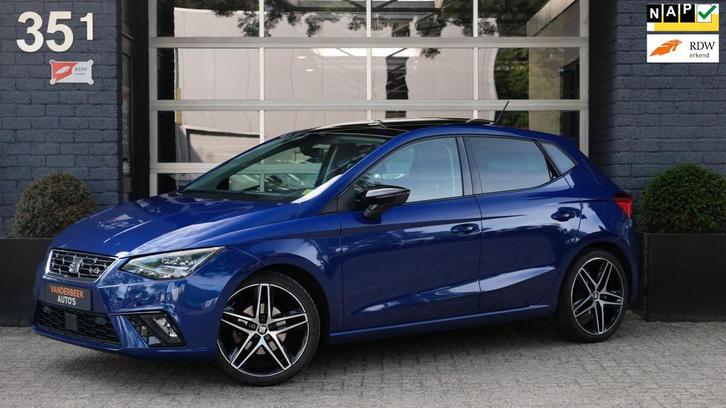 Seat Ibiza 1.0 TSI FR ACC|NAVI|PANO|LED, Auto's, Seat, Bedrijf, Te koop, Ibiza, ABS, Achteruitrijcamera, Adaptive Cruise Control