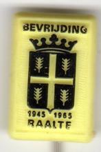 Speldje BEVRIJDING WAPEN RAALTE 1945 1965 (A9)  KIJK OOK EEN, Verzenden, Gebruikt, Overige onderwerpen