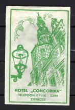 1364 Zierikzee hotel CONCORDIA, Verzamelen, Ophalen of Verzenden, Nederland
