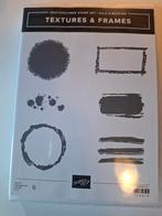 Stampin up stempels: textures & frames, Ophalen of Verzenden, Zo goed als nieuw