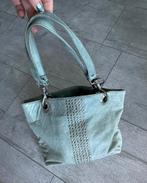 IBANA ROUGE , leren hand tasje , zgan, Ophalen of Verzenden, Zo goed als nieuw, Groen, Handtas