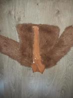 Bruin Jasje met Bont maat 116/122, Kinderen en Baby's, Ophalen of Verzenden, Zo goed als nieuw, Meisje, Schoenen