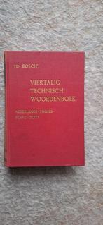 Viertalig technisch woordenboek, Boeken, Ophalen of Verzenden, Zo goed als nieuw, Overige onderwerpen