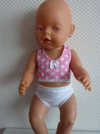 Zomersetje/bikini voor de baby born pop Poppenkleertjes, Ophalen of Verzenden, Nieuw, Babypop