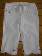 ESPRIT MATERNITY kniebroek wit maat 34, Wit, Ophalen of Verzenden, Zo goed als nieuw, Maat 34 (XS) of kleiner