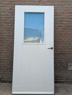 Buitendeur uit Zweedse woning, Doe-het-zelf en Verbouw, Ophalen, Gebruikt, Buitendeur, 200 tot 215 cm