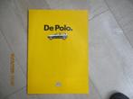 Volkswagen Polo en Jetta folders +/-  1985 . !!, Verzenden, Zo goed als nieuw, Catalogus