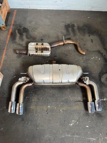 Audi S3 uitlaat origineel|Einddemper+Middendemper+Diffuser beschikbaar voor biedingen