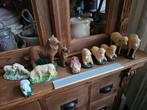 Oude schaapjes e.d voor kerststal, Ophalen of Verzenden, Zo goed als nieuw