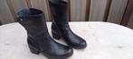 WOLKY ZO GOED ALS NIEUWE LEREN LAARSJES MT:38, Zwart, Lage of Enkellaarzen, WOLKY., Ophalen of Verzenden