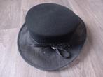 Hoed, zwart, in zeer goede staat, Ophalen of Verzenden, Zo goed als nieuw, 56 of 57 cm (M, 7 of 7⅛ inch), Hoed