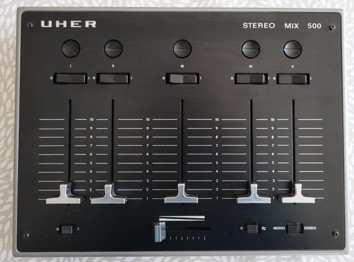 UHER Stereo Mix 500, Audio, Tv en Foto, Stereo-sets, Gebruikt, Overige merken, Ophalen of Verzenden