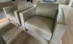 2x Artifort Fauteuils Mare / 86, uitgevoerd in Leer Litano G, Ophalen, 75 tot 100 cm, Leer