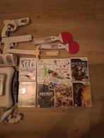 Nintendo Wii Compleet Pakket met veel spellen en spullen., Spelcomputers en Games, Games | Nintendo Wii, Gebruikt, Overige genres
