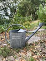 Oude zinken gieter – landelijke brocante tuinaccessoire, Antiek en Kunst, Ophalen of Verzenden