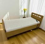 Electrisch verstelbaar eenpersoons Auping bed matras # 9862, Huis en Inrichting, Ophalen, 90 cm, Eenpersoons, Wit
