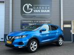 Nissan Qashqai 1.2 116PK Clima,Cruise,Trekhaak,Navigatiesyst, Voorwielaandrijving, Stof, Gebruikt, Zwart